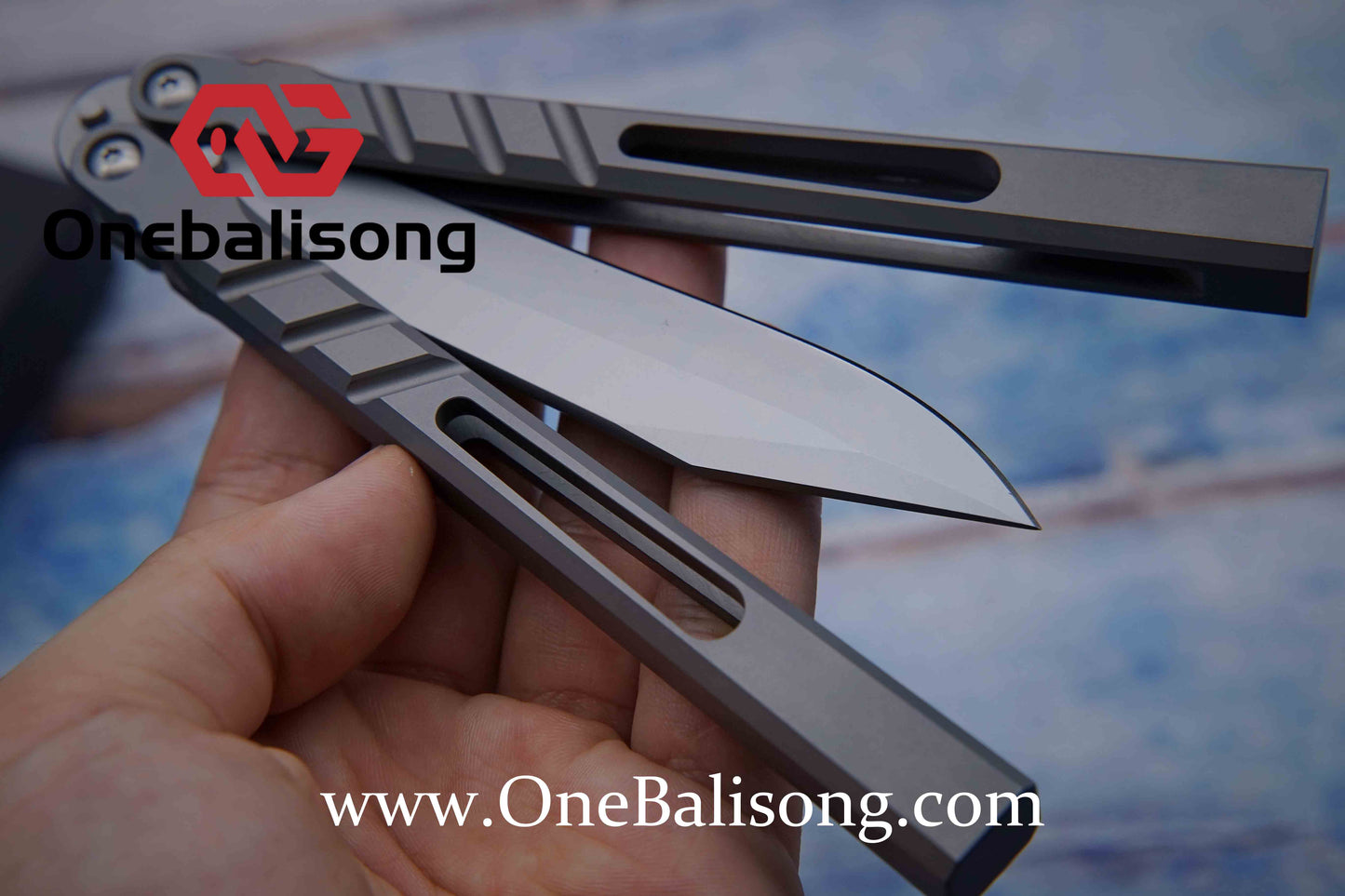 baliplus BRS chab clone Titanium-handle stainless blade bushings