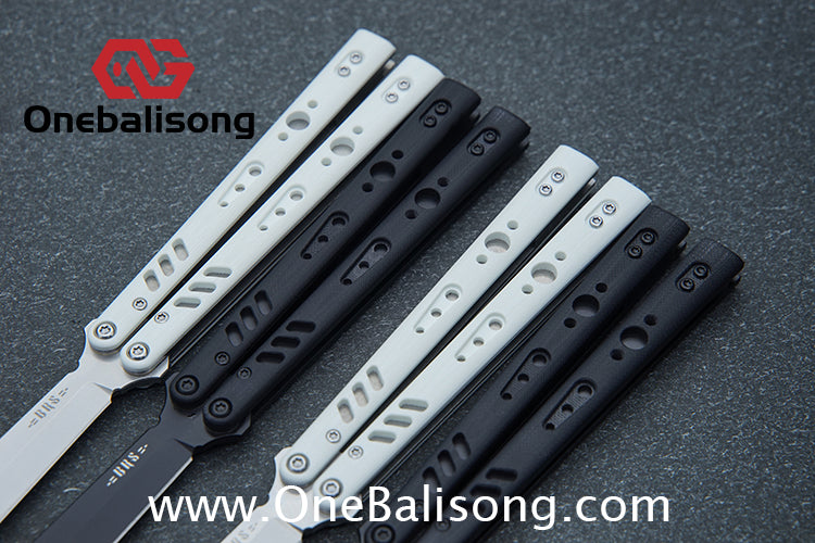 Baliplus BRS REP Clone G10+Titanium Handle Stainless Steel Blade Bushing