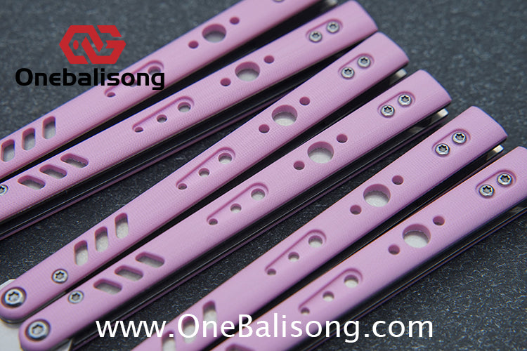 Baliplus BRS REP Clone G10+Titanium Handle Stainless Steel Blade Bushing