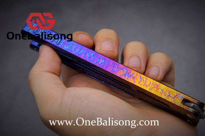 theone Integrated tsunami clone Titanium Channel handle structure Bushing