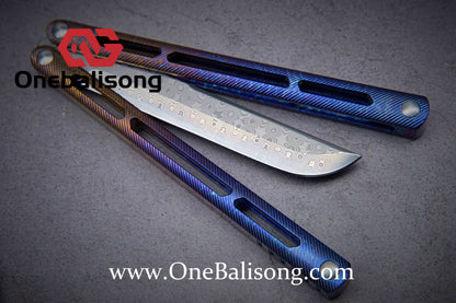 theone Integrated tsunami clone Titanium Channel handle structure Bushing