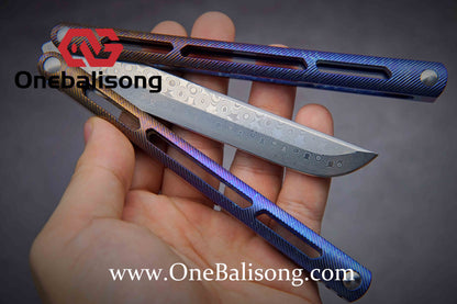 theone Integrated tsunami clone Titanium Channel handle structure Bushing