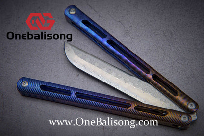 theone Integrated tsunami clone Titanium Channel handle structure Bushing