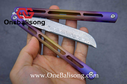 theone Integrated tsunami clone Titanium Channel handle structure Bushing