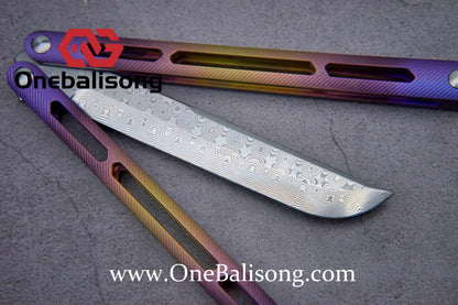 theone Integrated tsunami clone Titanium Channel handle structure Bushing