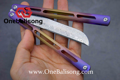 theone Integrated tsunami clone Titanium Channel handle structure Bushing