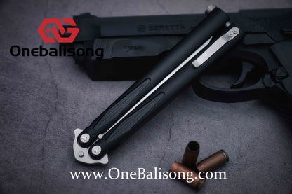 theone Particle 3 clone Aluminum alloy handle stainless steel blade bearings