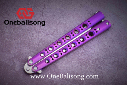 theone BM42/BM43/BM46/BM47/BM40T Balisong clone Titanium-handle stainless steel blade bushing One-piece structure