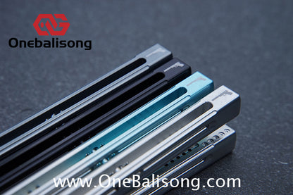 HR Killer Balisong  Seven series aluminum Handle 14c28n/vg10 Blade integrated+traditional shaft sleeve