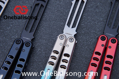 ARMED SHARK V5 Madko Clone Aluminum alloy handle stainless steel Trainer blade One-piece structure Bushing