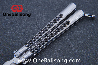 Roar Santiago Clone Stainless Steel Sandwich Handle Stainless Steel Blade Bearing Structure