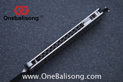 Roar Santiago Clone Stainless Steel Sandwich Handle Stainless Steel Blade Bearing Structure