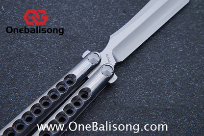 Roar Santiago Clone Stainless Steel Sandwich Handle Stainless Steel Blade Bearing Structure