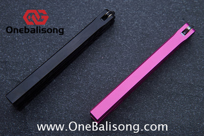 Baliplus 7075 BB Balisong Clone Seven Aluminum Alloy Stainless Steel Live/Fake Blade Bushing