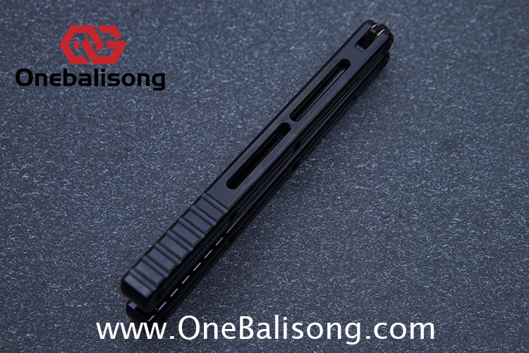 baliplus 7075 Side slot version kraken v3 clone Aluminum alloy handle stainless steel blade Bushing