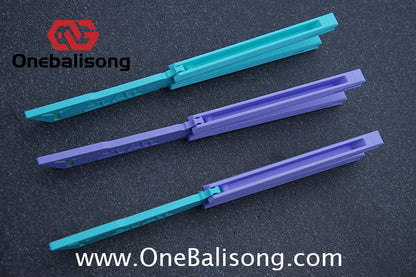 Soar Inaction Balisong Outdoor Fancy Plastic Safe EDC Trainer