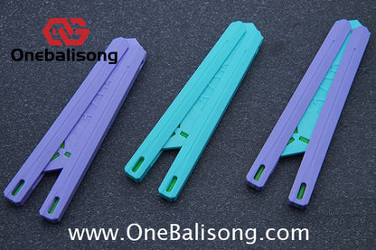 Soar Inaction Balisong Outdoor Fancy Plastic Safe EDC Trainer