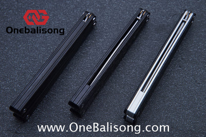 Theseus Seven Series Aluminum+G10 Patch Handle Stainless Steel Blade