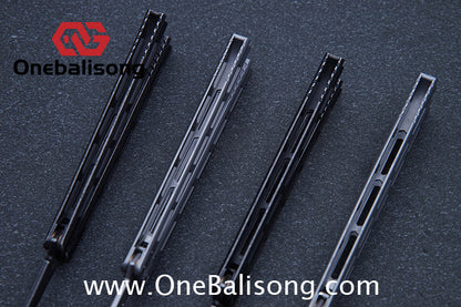 ARMED SHARK Prism Balisong Clone 5CR15 Stainless Steel Handle Stainless Steel Blade Bushings