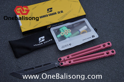 ARMED SHARK Dangerous Wanderer Clone 3CR13 Stainless Steel Handle 3CR13 Stainless Steel Blade