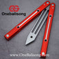 Baliplus Squidtrainer V4 Balisong Clone 7075 Aluminum Alloy Handle Stainless Steel Blade Bushing