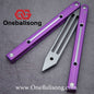 Baliplus Squidtrainer V4 Balisong Clone 7075 Aluminum Alloy Handle Stainless Steel Blade Bushing