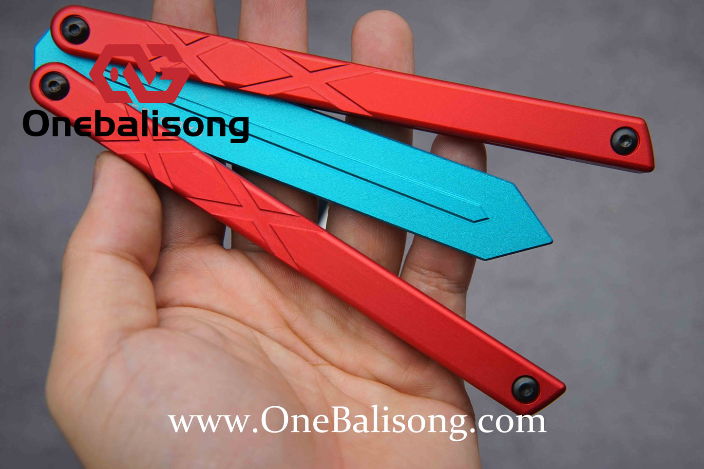 baliplus flying fish clone Aluminum alloy handle Aluminum alloy blade Bushing