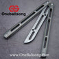 theone Integrated tsunami clone Titanium Channel handle structure Bushing