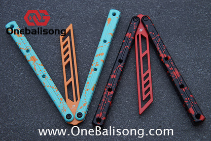 ARMED SHARK kraken v3 clone 7075 Seven series aluminum alloy handle stainless steel Trainer blade Bushings