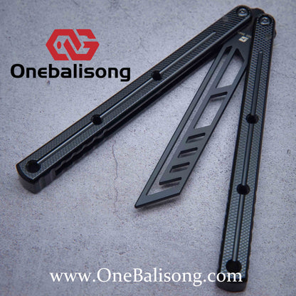 ARMED SHARK kraken v3 clone 7075 Seven series aluminum alloy handle stainless steel Trainer blade Bushings