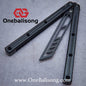 ARMED SHARK kraken v3 clone 7075 Seven series aluminum alloy handle stainless steel Trainer blade Bushings