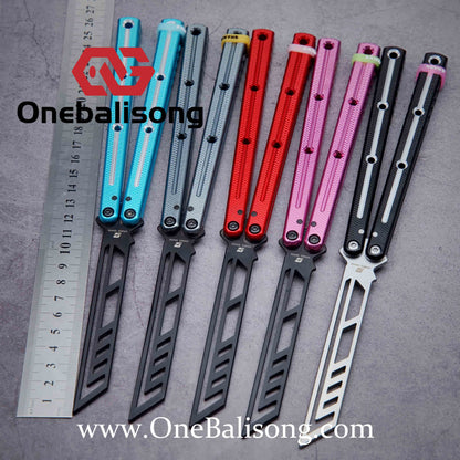 ARMED SHARK kraken v3 clone 7075 Seven series aluminum alloy handle stainless steel Trainer blade Bushings