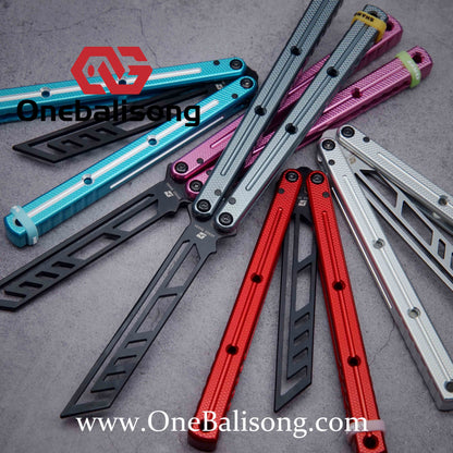 ARMED SHARK kraken v3 clone 7075 Seven series aluminum alloy handle stainless steel Trainer blade Bushings