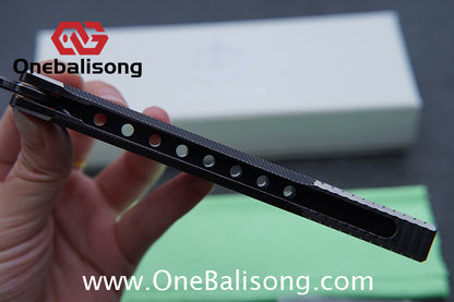 Baliplus Orca V2 Balisong Clone Flying Butterfly Clone Titanium Alloy Handle Stainless Steel Blade