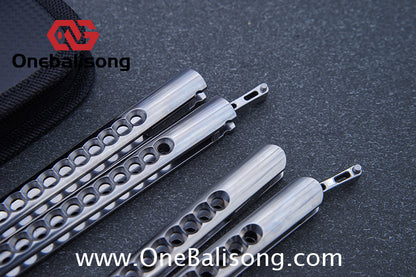 Roar Santiago Clone Stainless Steel Sandwich Handle Stainless Steel Blade Bearing Structure