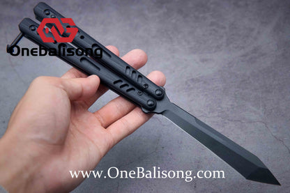 Baliplus REP Special Edition Balisong Clone G10 Patch Titanium alloy-handle stainless steel blade