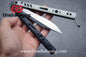 Baliplus REP Special Edition Balisong Clone G10 Patch Titanium alloy-handle stainless steel blade