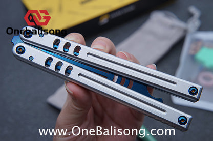 ARMED SHARK V5 Madko Clone Aluminum alloy handle stainless steel Trainer blade One-piece structure Bushing
