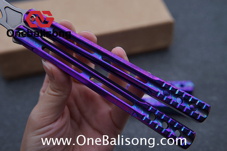 theone JK orca  killer whale clone Titanium alloy-handle stainless steel blade