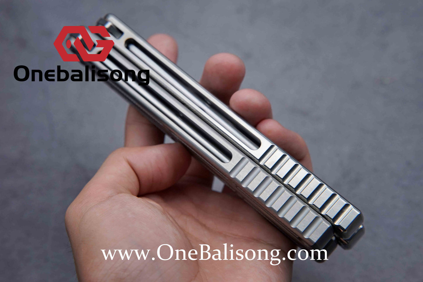 ARMED SHARK titanium kraken clone titanium alloy handle Stainless steel blade bushing