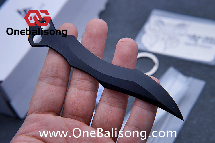 AKD Anlan 7075 channe Aluminum Alloy Handle Stainless Steel Blade Bushings