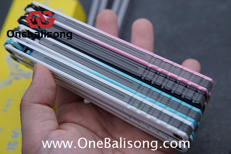 YY Noctilucent Steel Kraken Balisong Clone  Stainless Steel Handle Stainless Steel Blade Bushings