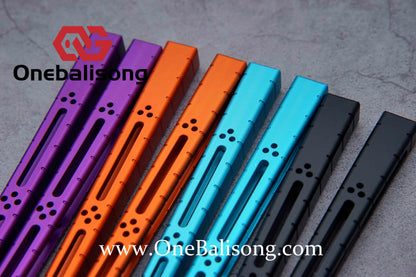 theone HOM Aluminum bas Balisong clone Aluminum alloy handle stainless steel blade Bushing