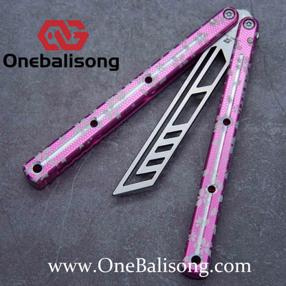 ARMED SHARK kraken v3 clone 7075 Seven series aluminum alloy handle stainless steel Trainer blade Bushings