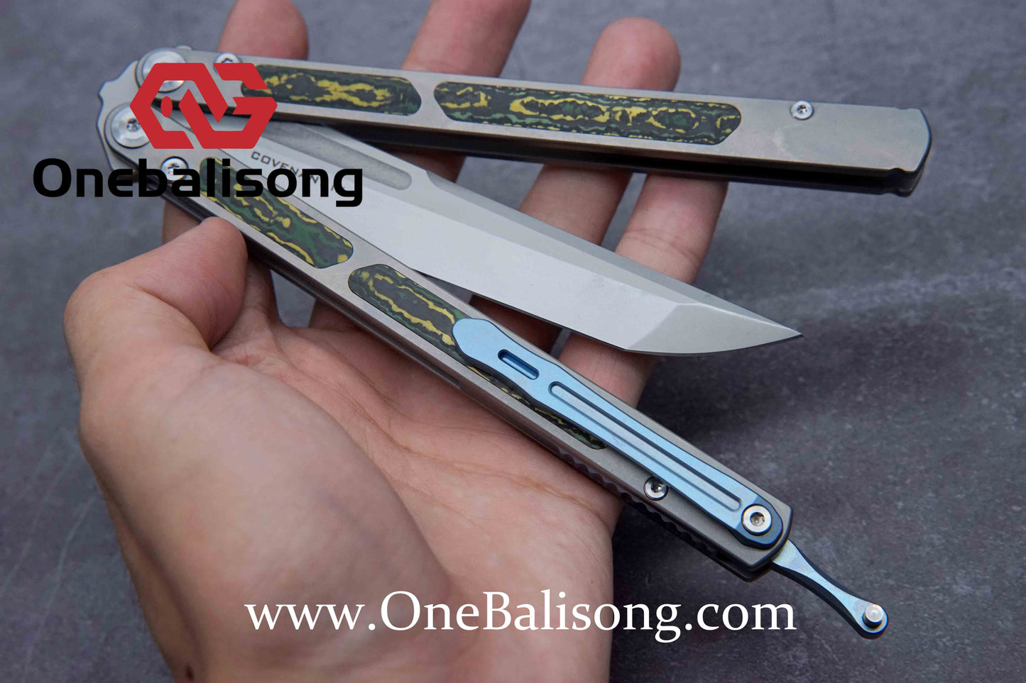 Maxace Covenant-III Butterfly Trainer Knife TC Handle M390 Blade Bushing System EDC Tools Smooth Flipping Gifts Folding Knives