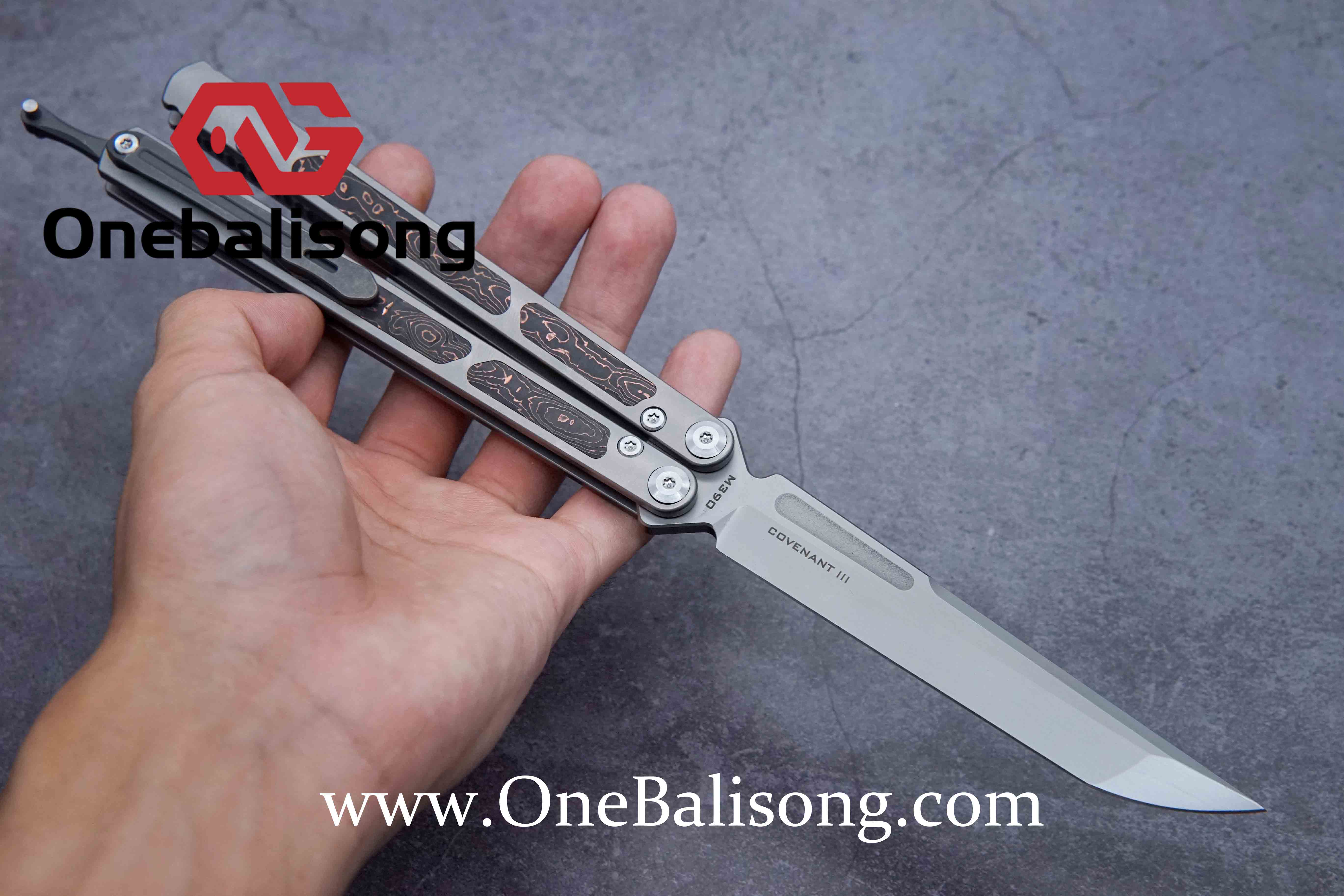 Maxace Covenant-III Butterfly Trainer Knife -Onebalisong – One Balisong