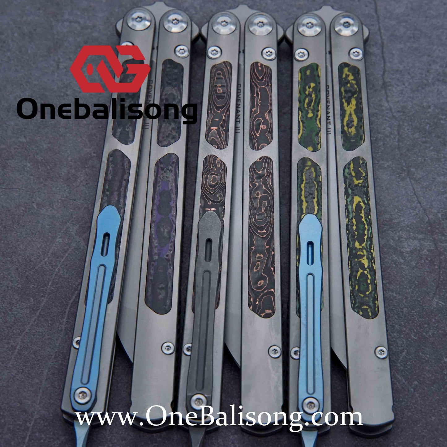 Maxace Covenant-III Butterfly Trainer Knife TC Handle M390 Blade Bushing System EDC Tools Smooth Flipping Gifts Folding Knives