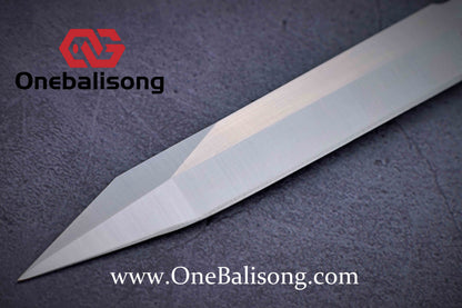 Theone Aluminum Falcon Balisong Clone Aluminum alloy-handle stainless steel blade bushings