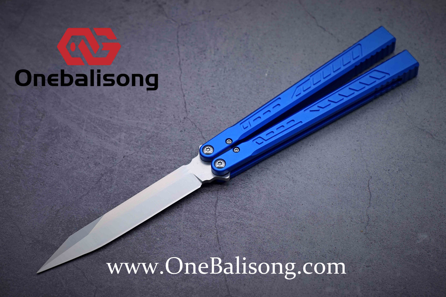 theone falcon clone Aluminum alloy-handle stainless steel blade bushings