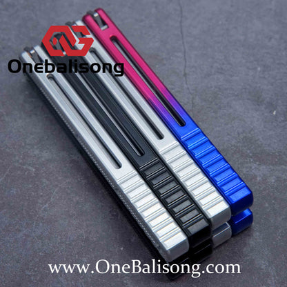 baliplus 7075 kraken trainer Side slot version v3 clone Aluminum alloy handle stainless steel blade Bushing